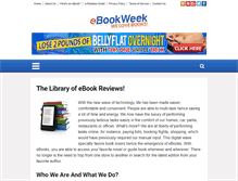 Tablet Screenshot of ebookweek.com